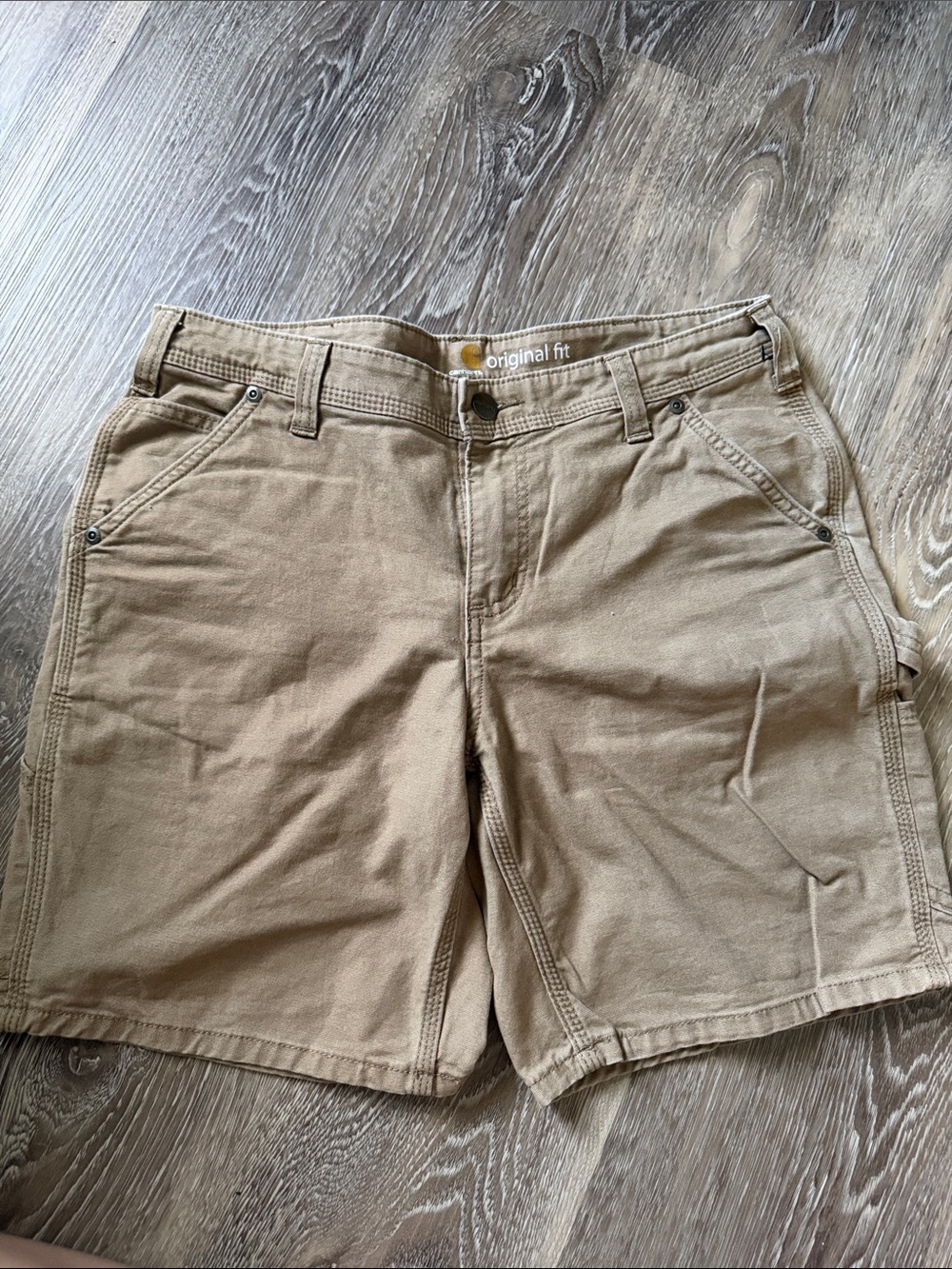 Carhartt Women's Original Fit Bermuda Shorts — Khaki